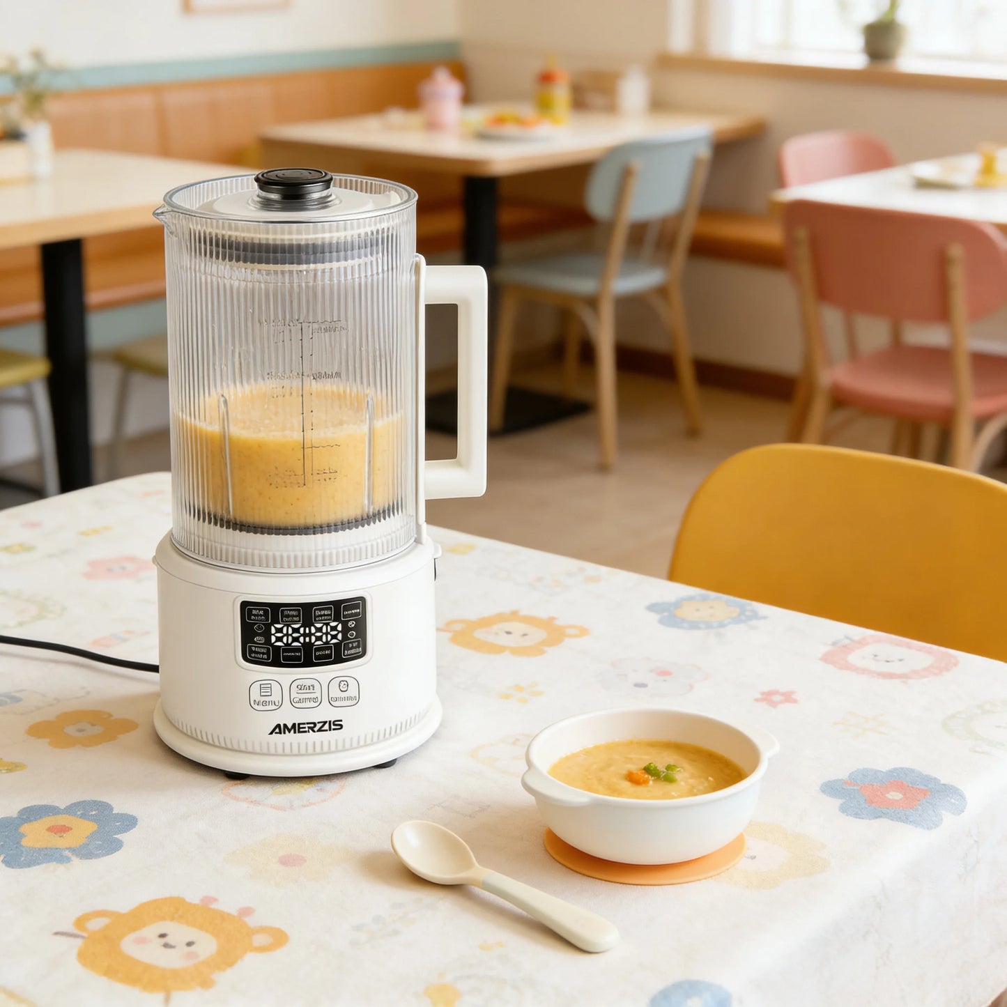 AMERZIS Multifunctional Baby Food And Soy Milk Maker For Kitchen