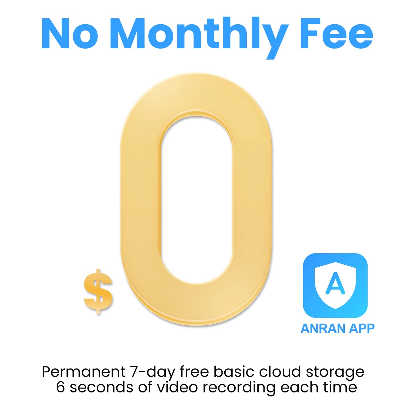 ANRAN 2/3/4 PCS Outdoor Wireless WIFI Camera 2.4G 3MP Battery Solar Security Camera Floodlight Color Night Vision Local Alarm