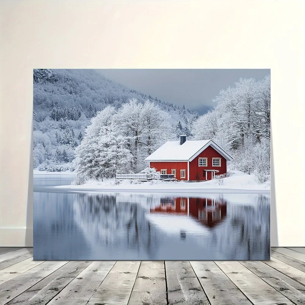 Hign-concerned Winter Wonderland Canvas Wall Art For Home Decor