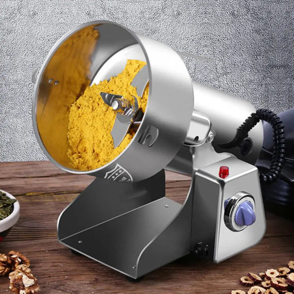 Hign-concerned Electric Grain Mill Grinder Stainless Steel Pulverizer