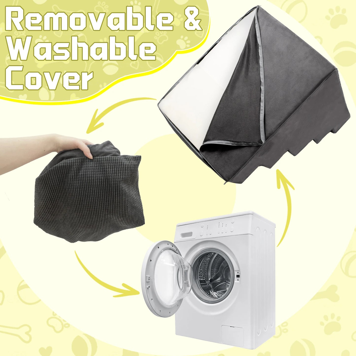 Niubya 4 Tier Staircase Non Slip For Cats And Dogs