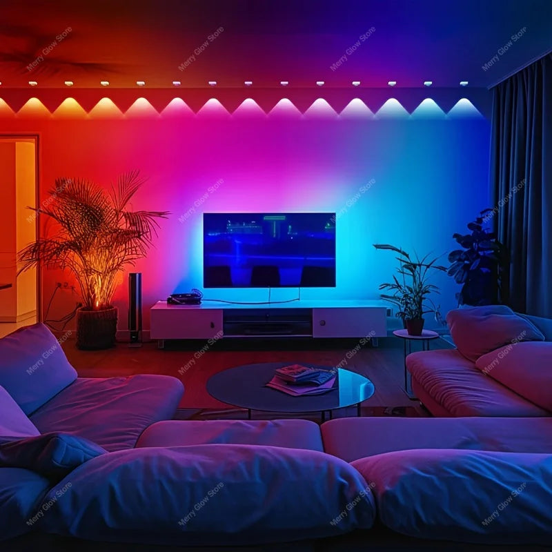 MIMIRGB Smart RGBIC Outdoor Eave LED Lights App Control