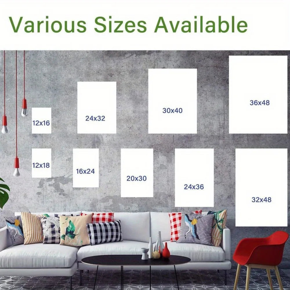 Hign-concerned Winter Wonderland Canvas Wall Art For Home Decor