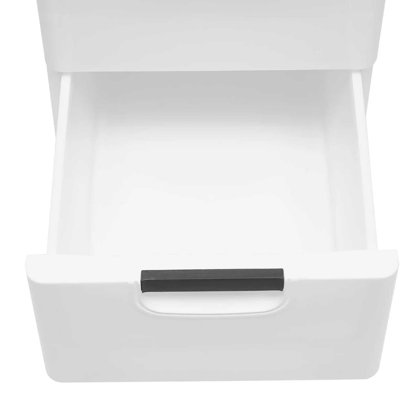 Five Drawer Plastic Dresser Storage Cabinet With Wheels