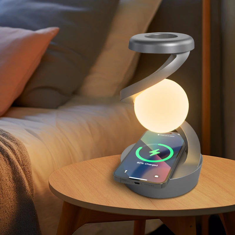 Charging LED Night Lamp with Motion Sensor Floating Bedside Rechargeable Table Lamp Lighting Modern party decorations lamps