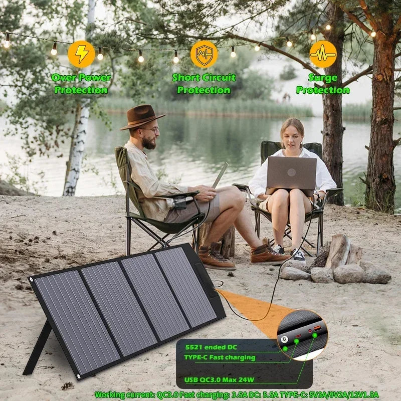 Choice 1000W Foldable Solar Panel For RV Camping 18V 24V