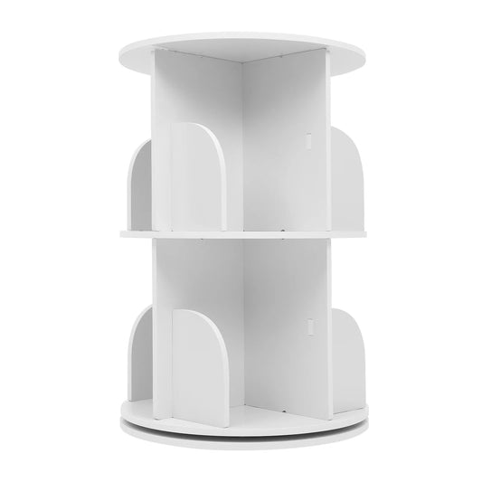 General Use Rotating Bookshelf Revolving Bookcase For Kids Bedroom