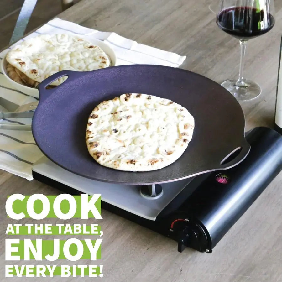 Nonstick Korean BBQ Teppanyaki Griddle Pan Induction Ready