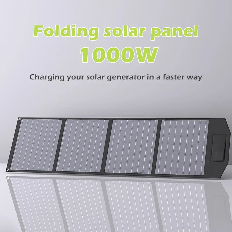 Choice 1000W Foldable Solar Panel For RV Camping 18V 24V