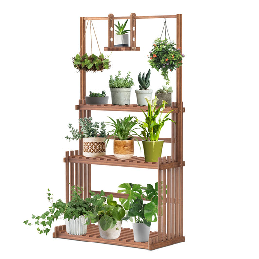 Hign-concerned Heavy Duty Hanging Plant Stand Indoor Outdoor