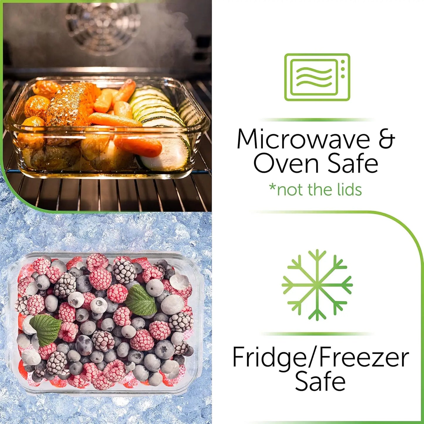 Glass Meal Prep Containers With Lids Dishwasher Safe