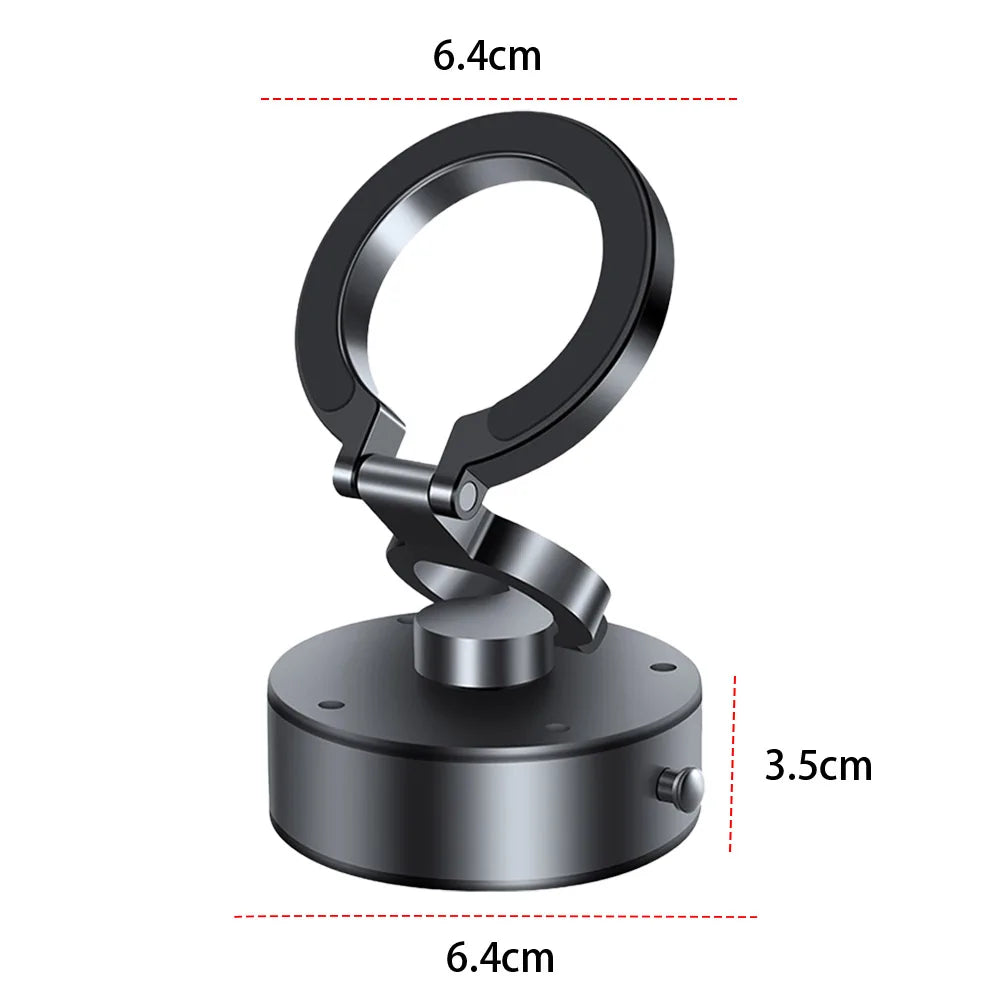 ALLOYSEED Magnetic Car Phone Holder Dashboard Mount Foldable