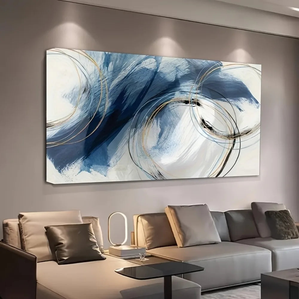 Hign-concerned Art Deco Pine Frame Ink Line Art Decor