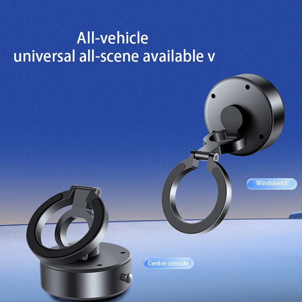 ALLOYSEED Magnetic Car Phone Holder Dashboard Mount Foldable