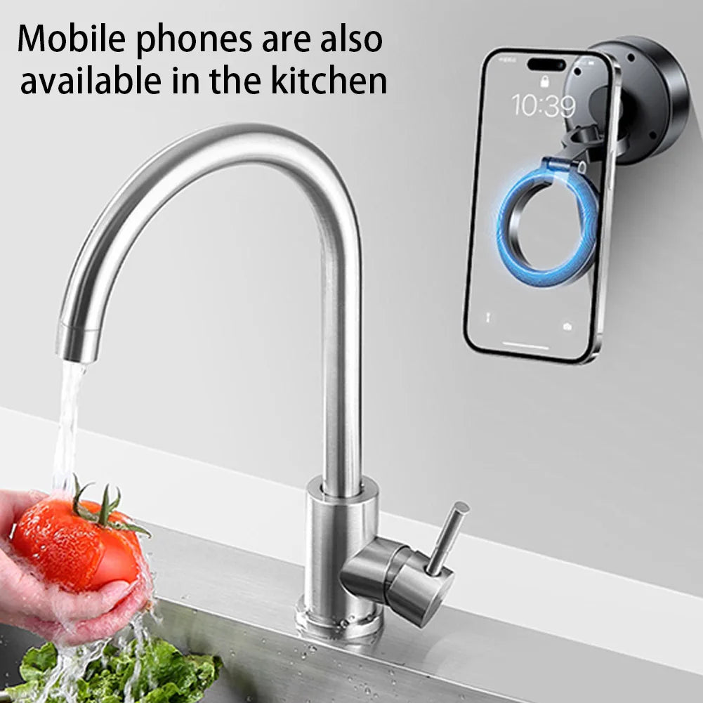 ALLOYSEED Magnetic Car Phone Holder Dashboard Mount Foldable