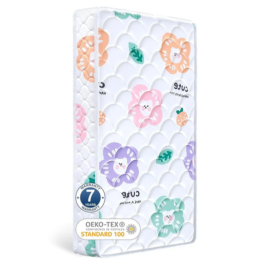 Crib and Toddler Mattress - 52" x 27.6" x 5" - Breathable - Firm - Dual Sided Standard Size Baby Mattress for Crib - Premium Foa