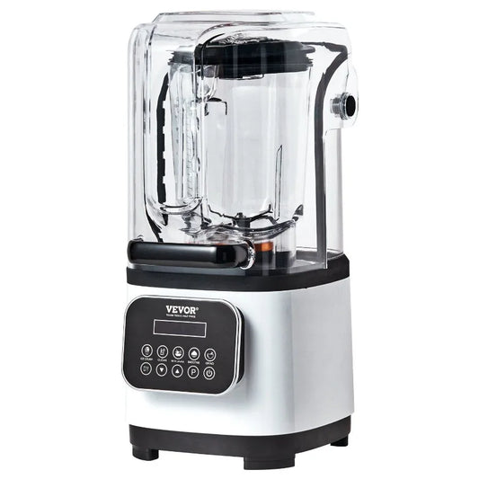 Professional Countertop Blender With Shield Stainless Steel 9 Speed